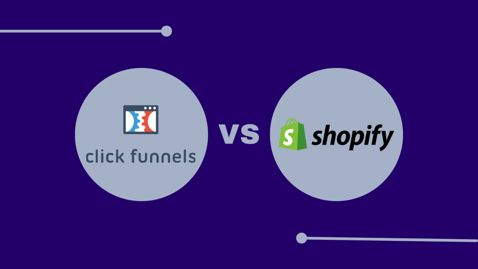 ClickFunnels vs Shopify Comparison