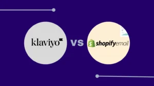 Klaviyo vs Shopify Email logos, representing the two popular email marketing platforms for Shopify.