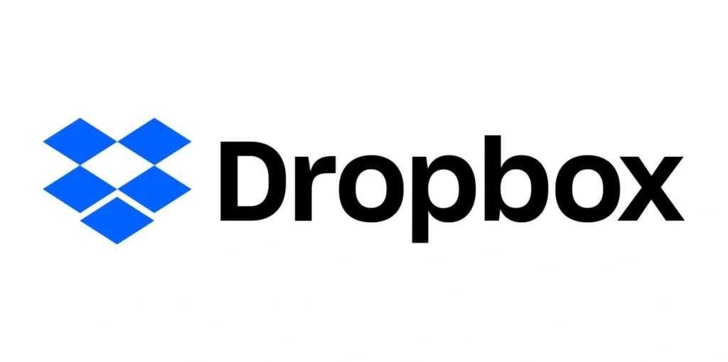 Dropbox Logo Featured as a Leading Cloud Storage Solutions.